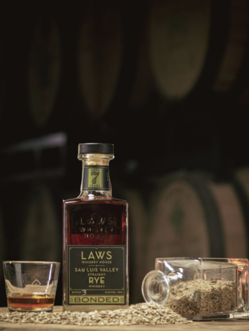 Rye Rye Whiskey, "Batch #3 Straight Rye Bonded Whiskey" Laws, 750mL