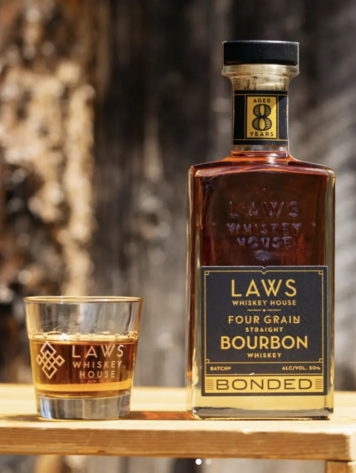 Bourbon Bourbon "Batch #5 Bonded" Four Grain Straight Bourbon, A.D. Laws, 750mL