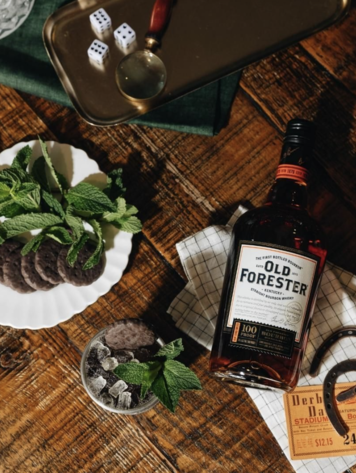 Bourbon Bourbon, "100 proof" Old Forester, 1L