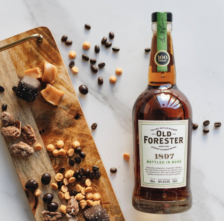 Bourbon Bourbon, "1897 Bottled in Bond" Old Forester, 750mL