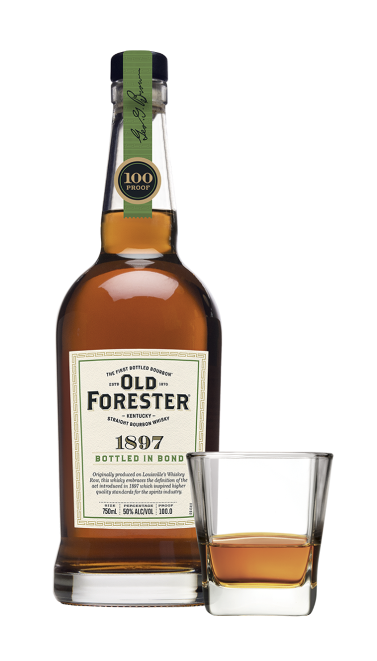 Bourbon Bourbon, "1897 Bottled in Bond" Old Forester, 750mL