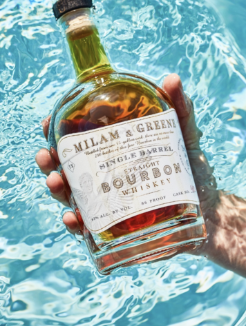 Last Chance Bourbon, Milam & Greene "Single Barrel", TX, 750mL