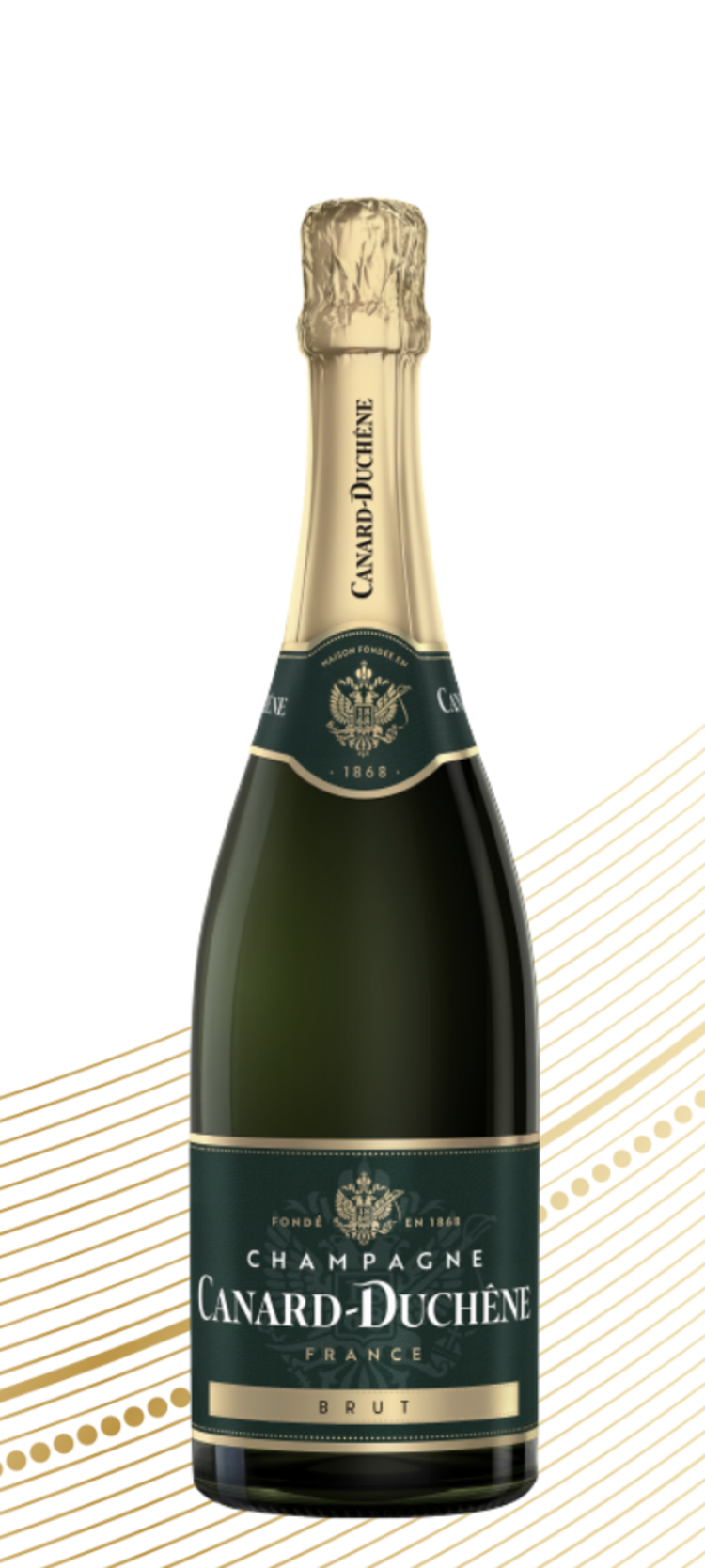 Champagne Champagne "Brut", Maison Canard Duchêne, Montagne de Reims, FR, NV (est. 1868)