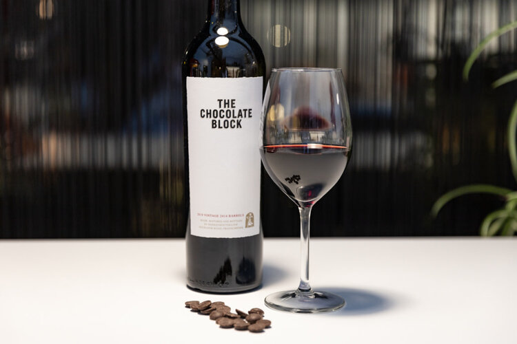 Red Blend Red Blend "The Chocolate Block" Boekenhoutskloof, Swartland, ZA, 2023