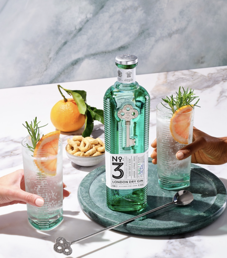 Gin Gin, No. 3 London Dry, Holland, 750mL