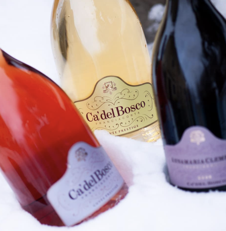 Sparkling Rosé Franciacorta Rose, "Cuvee Prestige" Ca'del Bosco, IT, NV