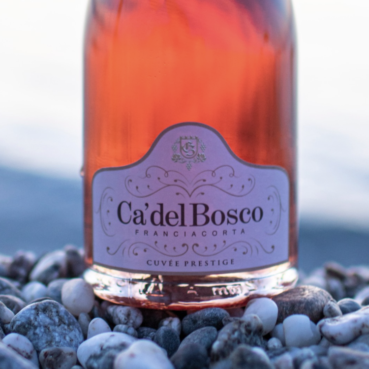 Sparkling Rosé Franciacorta Rose, "Cuvee Prestige" Ca'del Bosco, IT, NV