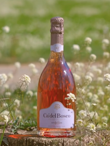 Sparkling Rosé Franciacorta Rose, "Cuvee Prestige" Ca'del Bosco, IT, NV