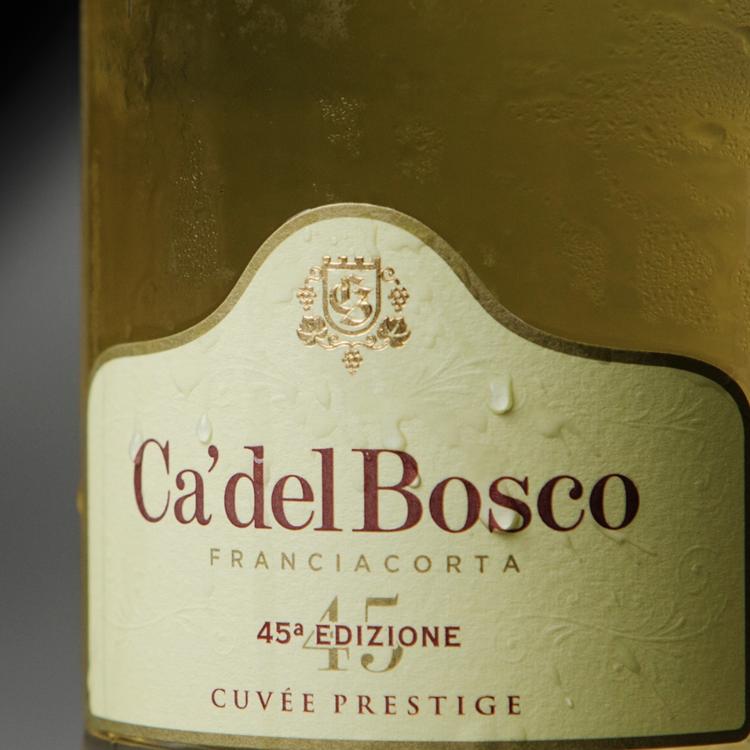 Sparkling Franciacorta, "Cuvee Prestige" Ca del Bosco, IT, NV