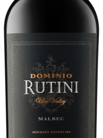 Malbec Malbec, Dominio Rutini, Uco Valley, AR, 2020