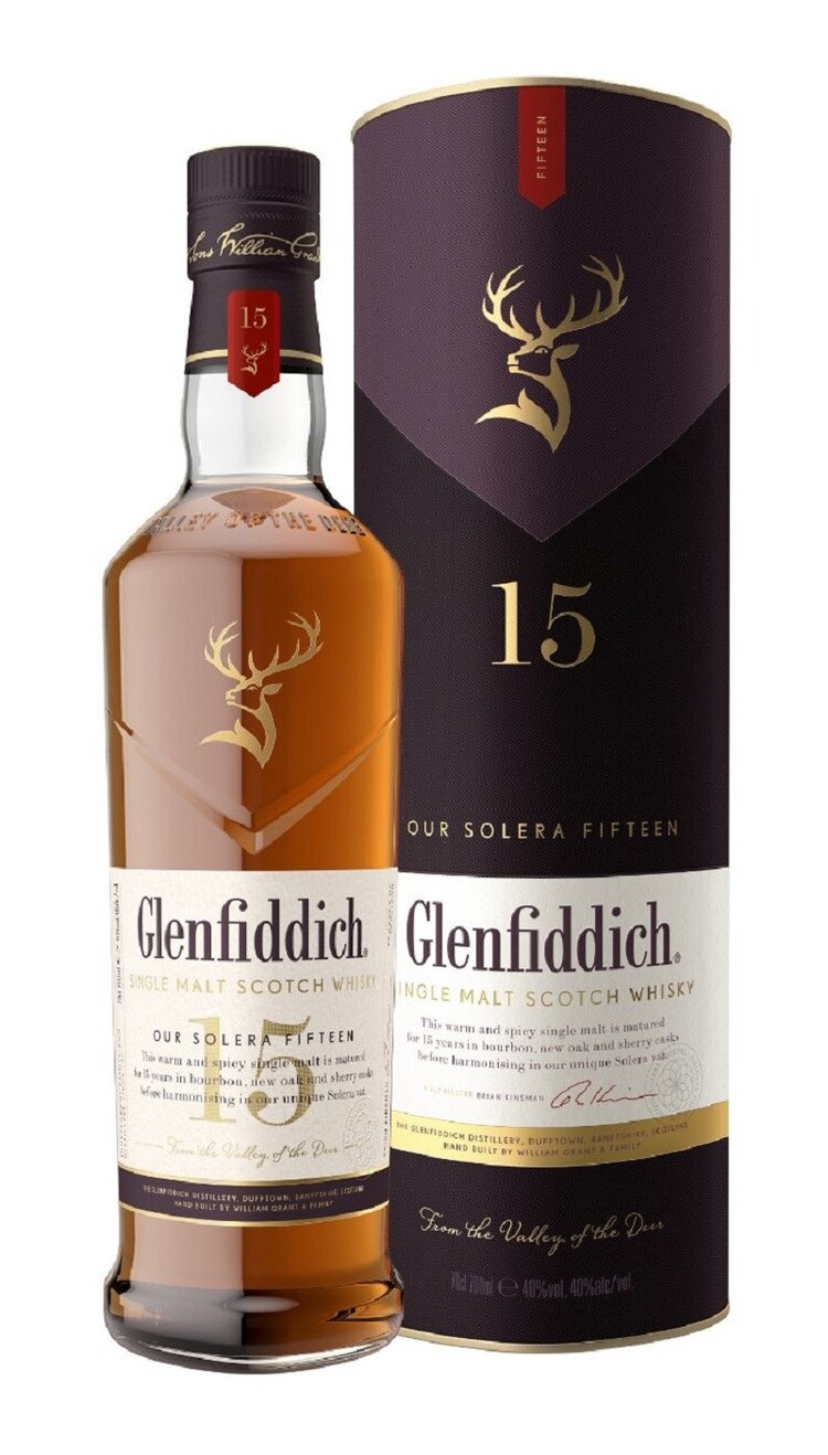 Scotch Scotch, "Solera Reserve 15Yr." Glenfiddich, 750ml