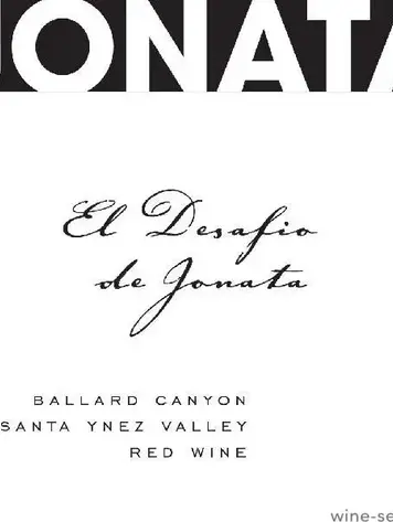 Cabernet Sauvignon Cabernet Sauvignon, "El Desafio de Jonata", Ballard Canyon, CA, 2019 (Magnum)