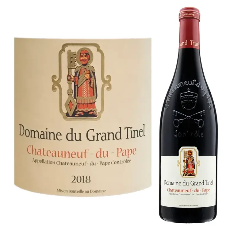 Rhone Châteauneuf-du-Pape, Domaine du Grand Tinel, FR, 2018