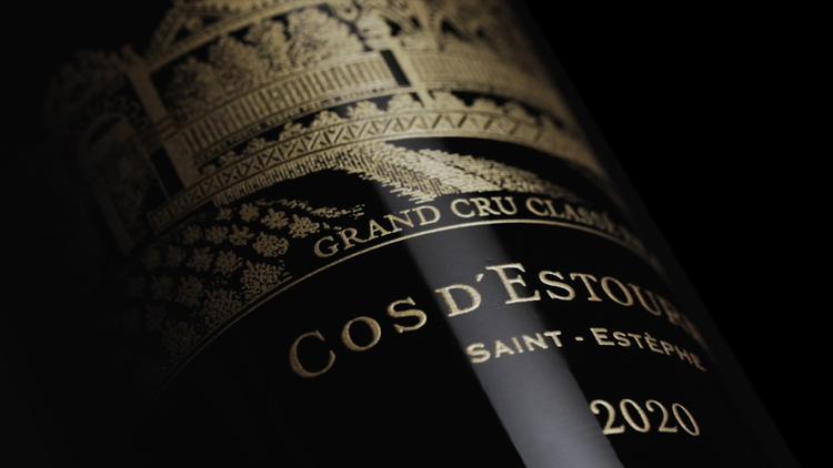 Bordeaux Château Cos d'Estournel, Grand Cru Classé, Saint-Estèphe, FR, 2020