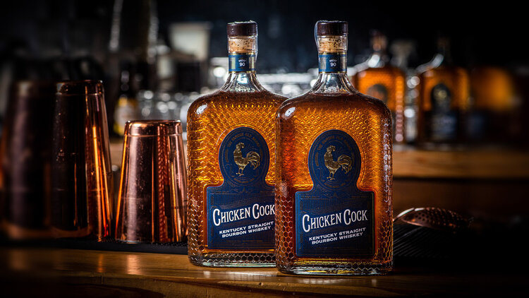 Bourbon Bourbon, Chicken Cock, 750mL