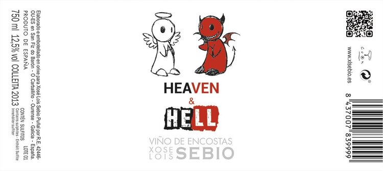 Other Whites White Blend “Heaven & Hell” Xose Lois Sebio Vinos de Encostas, ES, 2021