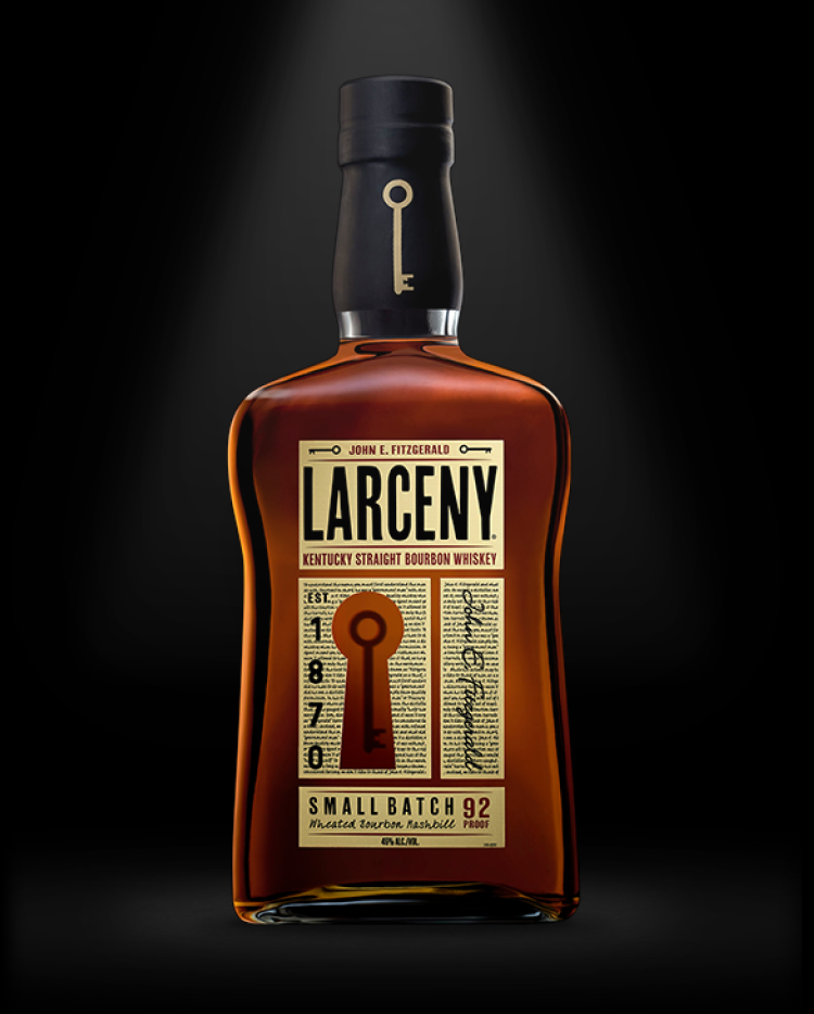 Bourbon Bourbon, "Small Batch" Larceny, 750ml