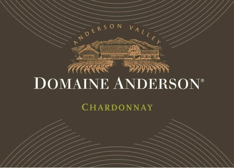 Chardonnay Chardonnay "Estate" Domaine Anderson, Anderson Valley, CA, 2019
