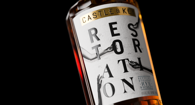 Rye Rye Whiskey "Restoration", Castle & Key, 750mL