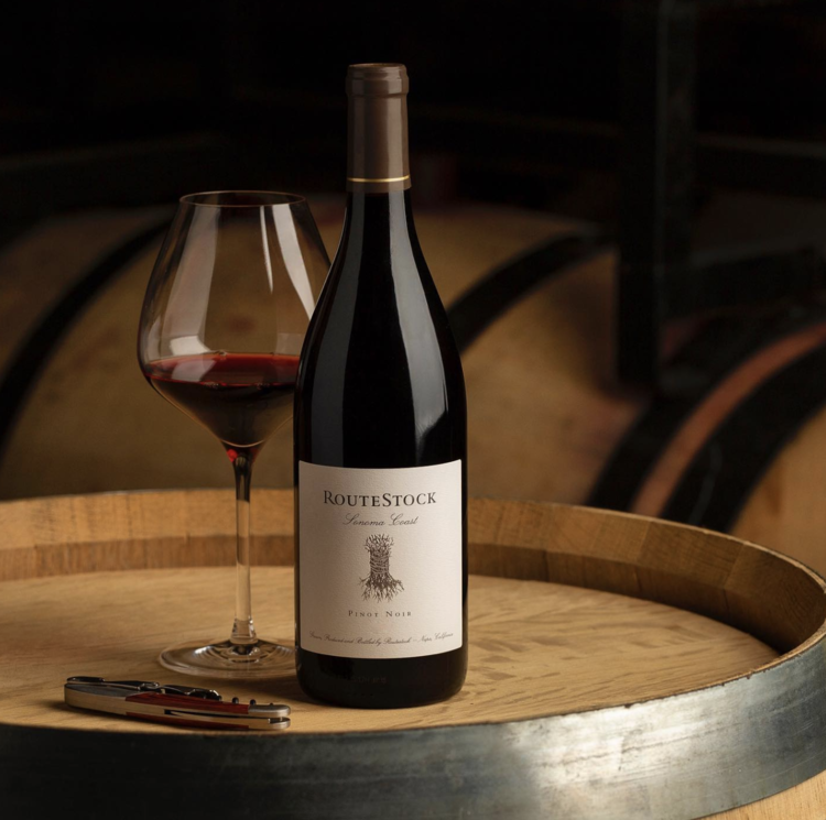 Pinot Noir Pinot Noir, Routestock Sonoma Coast, CA, 2023