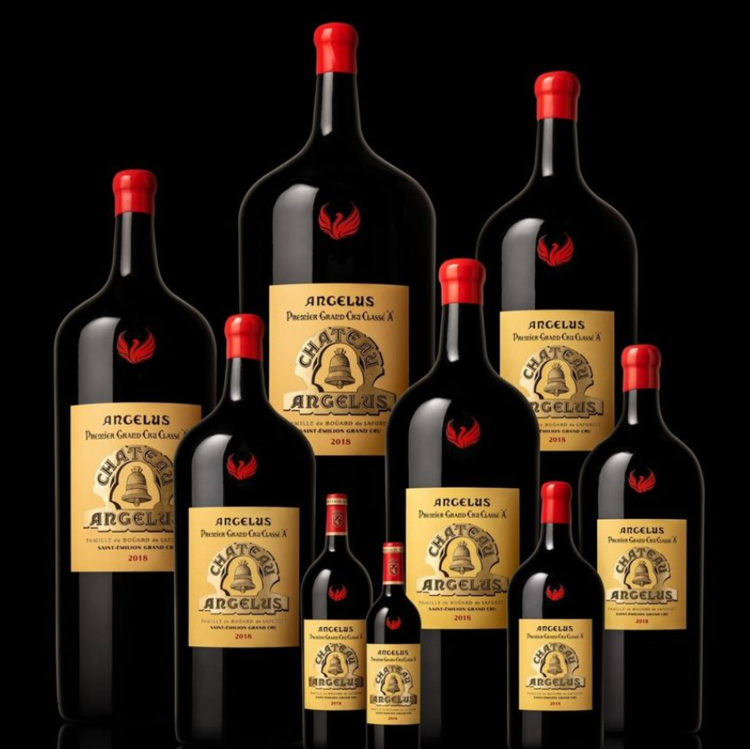 Bordeaux Château Angélus, 1er Grand Cru Classé "A", Saint-Émilion, FR, 2019 (Hubert de Boüard)
