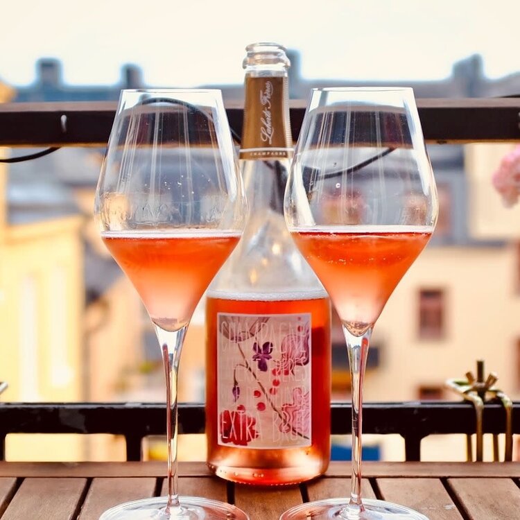 Rosé Champagne Rose De Meunier "Extra Brut", Laherte Freres, Champagne,  FR, NV