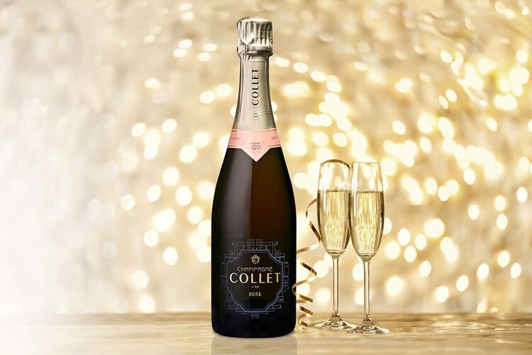 Rosé Champagne Champagne "Brut Rose", Collet, Aÿ, FR, NV
