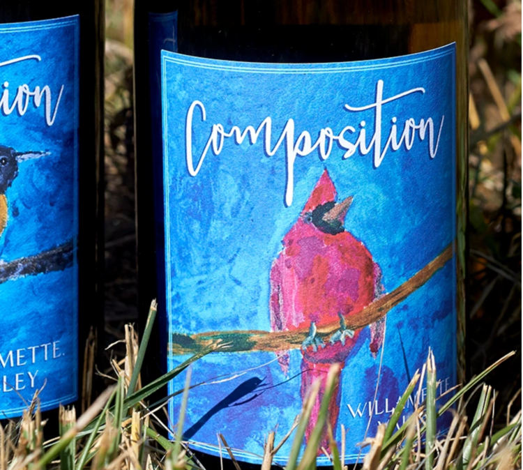 Chardonnay Chardonnay, Composition, Willamette Valley, OR, 2021 (Bertrand de Villaine)