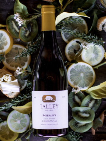 Chardonnay Chardonnay “Rosemary Est, Talley, Arroyo Valley, CA, 2018