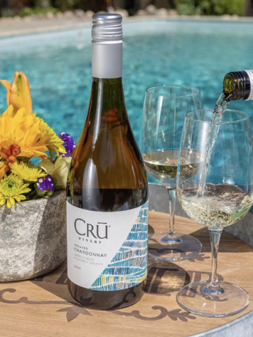 Chardonnay Chardonnay "Unoaked", Crū, Monterey County, CA, 2021
