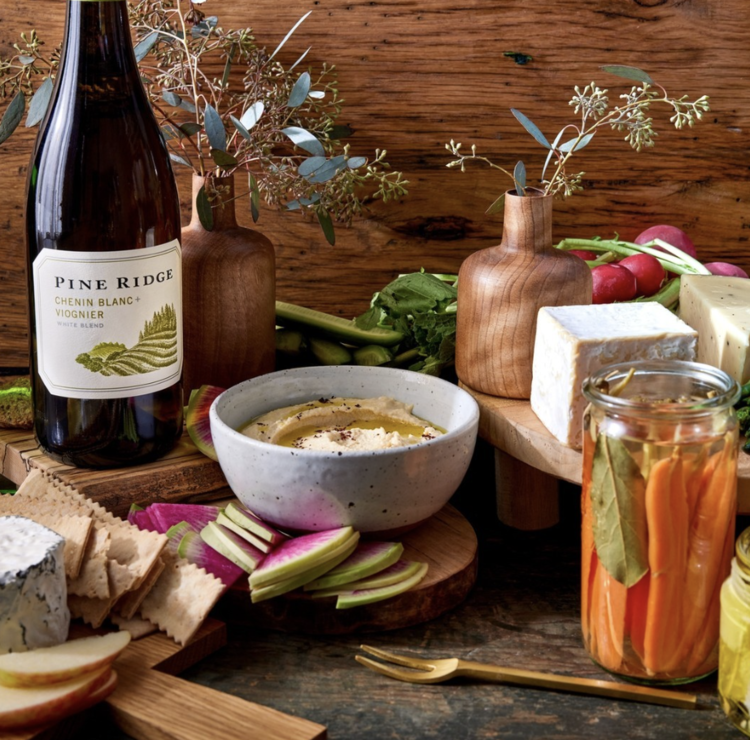 Chenin Blanc Viognier/Chenin Blanc Blend, Pine Ridge, CA, 2023