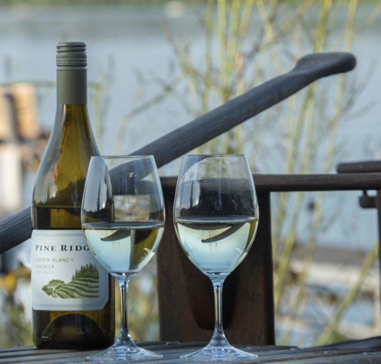 Chenin Blanc Viognier/Chenin Blanc Blend, Pine Ridge, CA, 2023