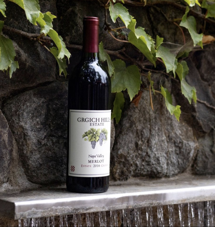 Merlot Merlot "Estate Grown", Grgich Hills, Napa Valley, CA, 2019