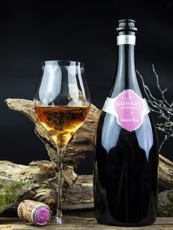 Rosé Champagne Champagne “Grand Rosé Brut”, Gosset, Aÿ, FR, NV (est. 1584)