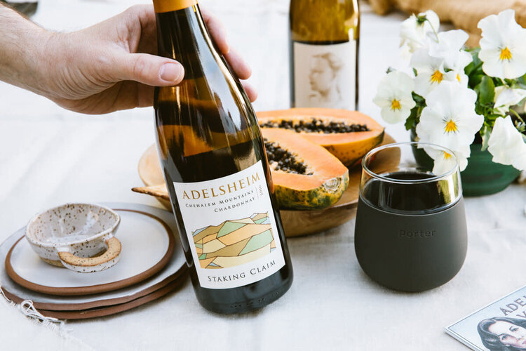 Chardonnay Chardonnay "Staking Claim", Adelsheim, Willamette Valley, OR, 2019