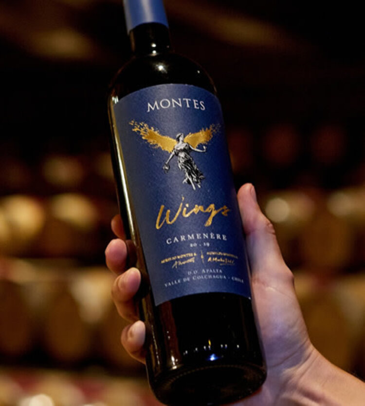 Carmenere Carménère "Wings" Viña Montes, Apalta, CL, 2019