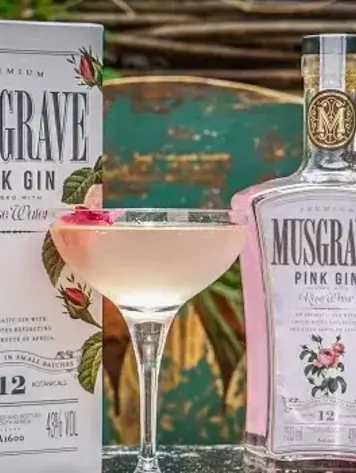 Gin Gin, Musgrave Pink Rose, ZA, 750mL