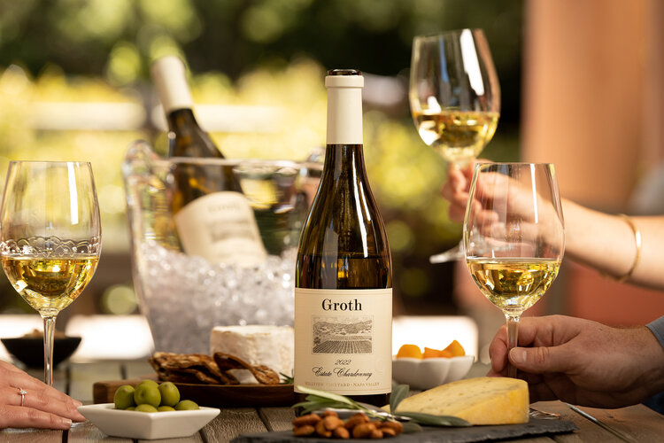Chardonnay Chardonnay "Estate", Groth Vineyards, Napa Valley, CA, 2022