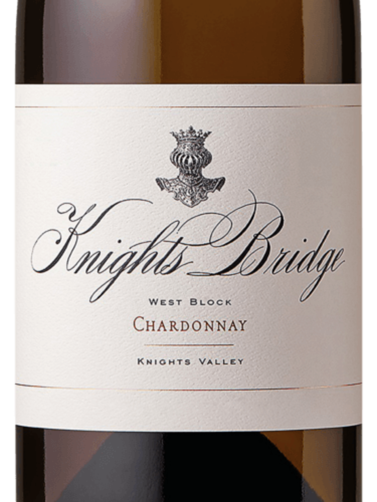 Chardonnay Chardonnay "West Block", Knights Bridge, Knights Valley, Sonoma, CA, 2021