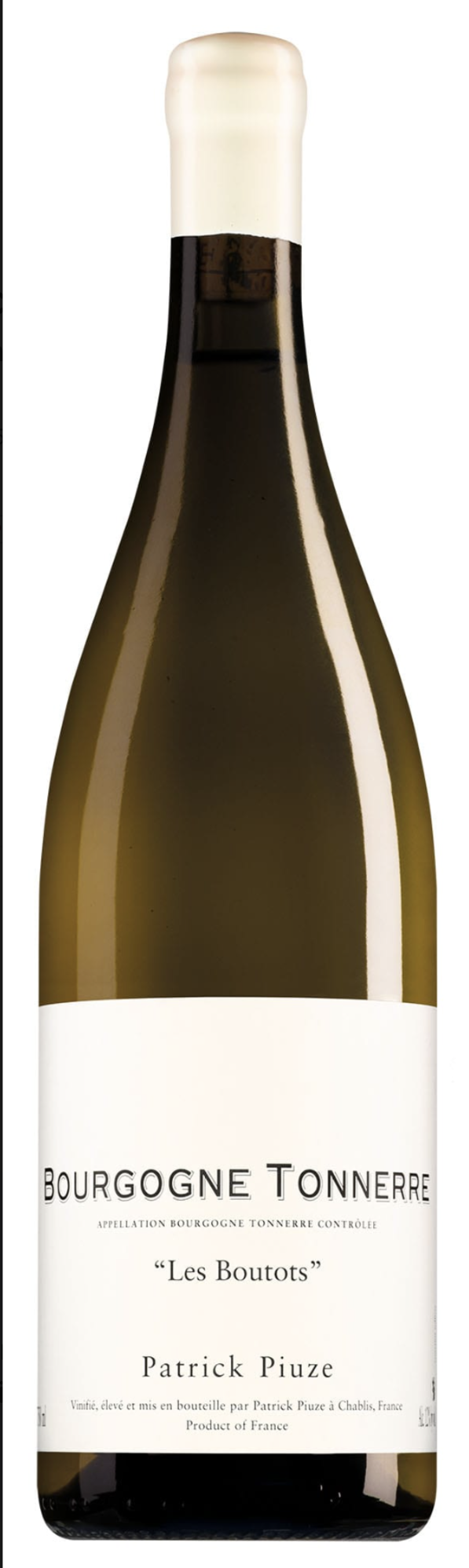 White Burgundy Bourgogne Blanc "Tonnerre Les Boutots", Patrick Piuze, Burgundy, FR, 2022