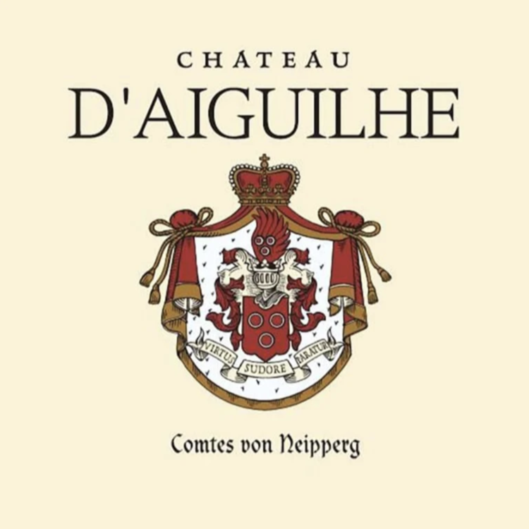 Bordeaux Château d'Aiguilhe, Comtes von Niepperg, Castillon Côtes de Bordeaux, FR, 2018