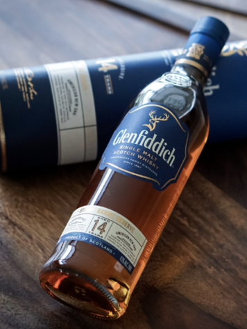 Scotch Scotch, "Bourbon Barrel Reserve 14Yr." Glenfiddich, 750mL