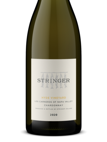 Chardonnay Chardonnay "Hyde Vineyard", Stringer Cellars, Napa Valley, CA, 2020