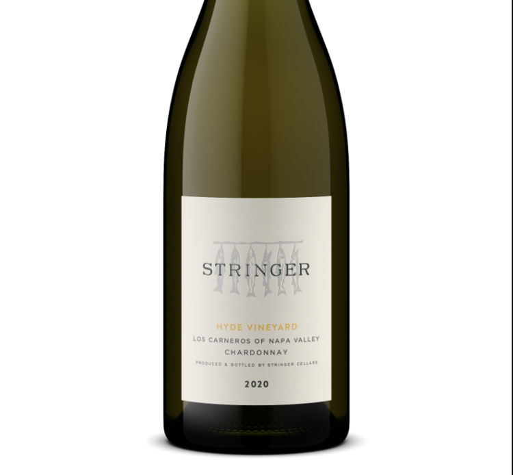 Chardonnay Chardonnay "Hyde Vineyard", Stringer Cellars, Napa Valley, CA, 2020