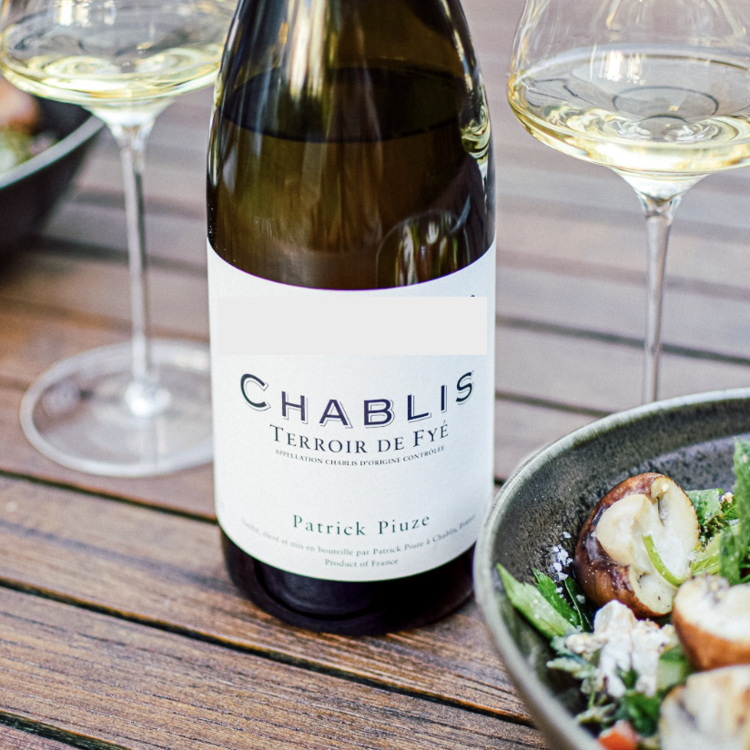 White Burgundy Chablis "Terroir de Fye", Patrick Piuze, Burgundy, FR, 2023