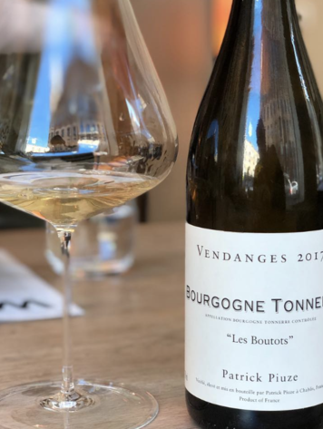 White Burgundy Bourgogne Blanc "Tonnerre Les Boutots", Patrick Piuze, Burgundy, FR, 2022
