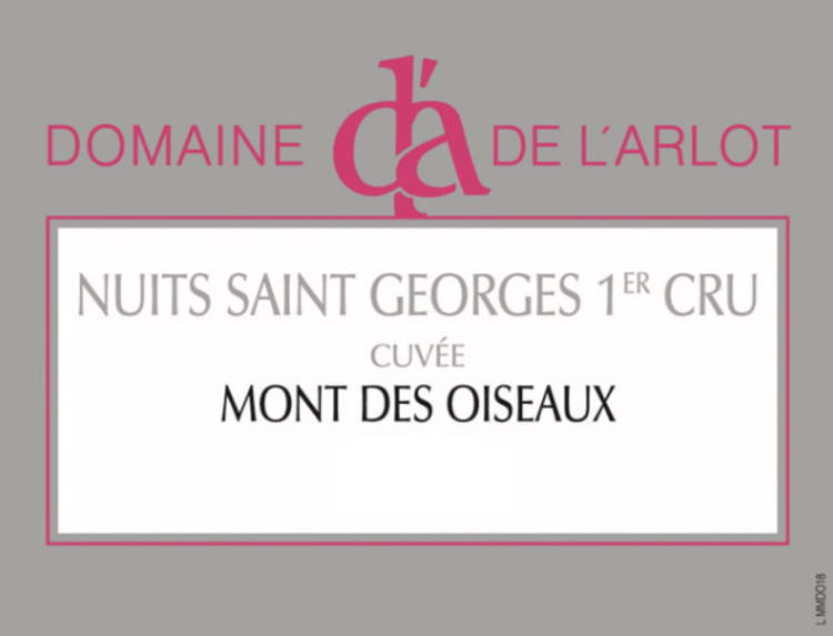 Burgundy Nuits-Saint-Georges 1er Cru "Mont Des Oiseaux", Domaine de L'arlot, FR, 2020 (Géraldine Godot)