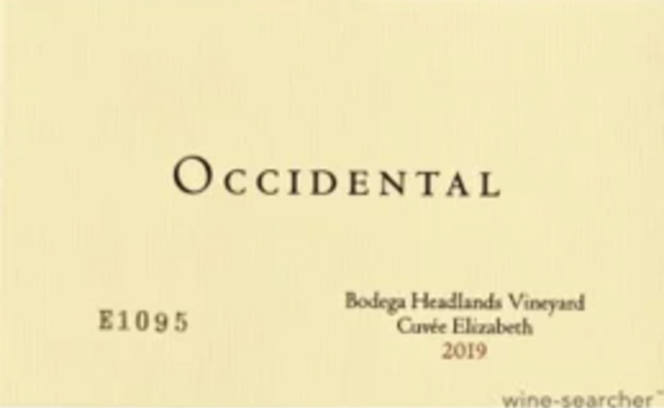Pinot Noir Pinot Noir "Cuvee Elizabeth, Bodega Headlands Vineyard", Occidental, Sonoma Coast, CA, 2020