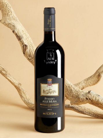 Sangiovese Brunello di Montalcino DOCG "Poggio Alle Mura", Castello Banfi, Toscana, IT, 2018