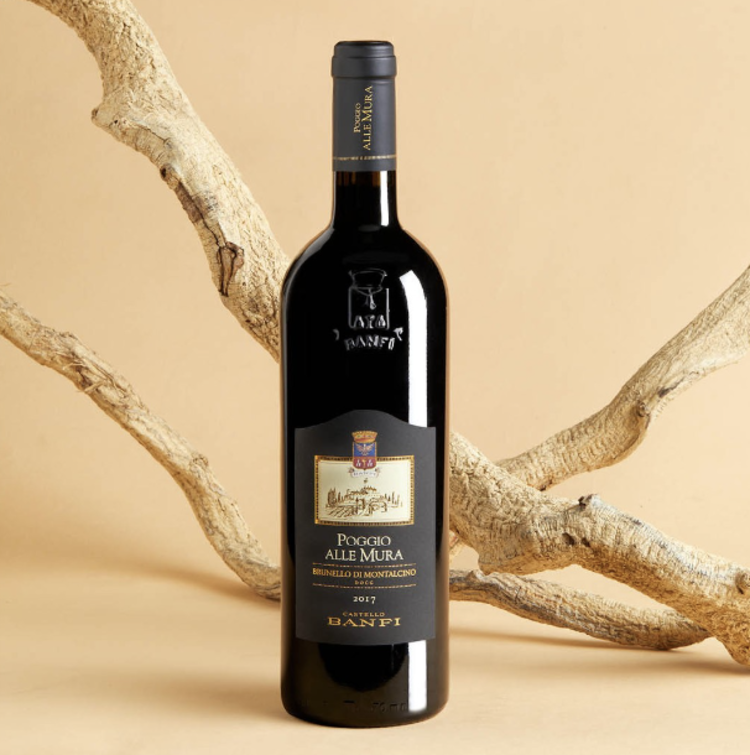 Sangiovese Brunello di Montalcino DOCG "Poggio Alle Mura", Castello Banfi, Toscana, IT, 2018